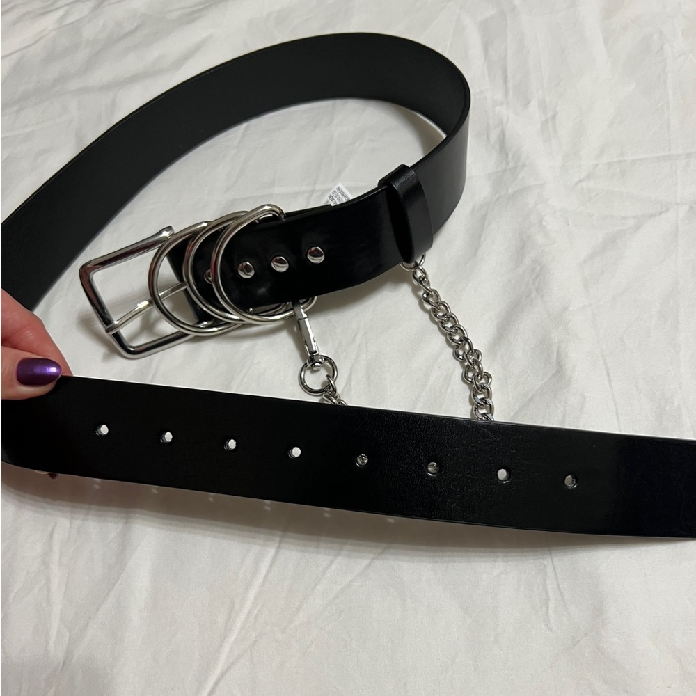 BERSHKA CHAIN BELT - Picture 4 of 9